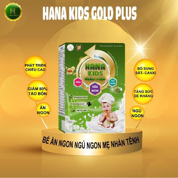 Sữa non Hana Kids Gold Plus